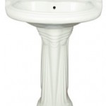 Parth Set 22" x 19" Wash Basin with Pedestal