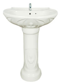 Style Set 24"x 19" Wash Basin with Pedestal